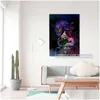 Paintings Canvas One Piece Zoro Wano Country Pictures Home Decoration Poster Hd Prints Wall Art Modar Living Room Framed Drop Delive Dhstr