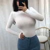 Women's T-Shirt Thin Spring Slim Top Women Elasticity Sexy T-Shirt Korean Style Women Clothes Tight T Shirt Female Casual Long Sleeve Tops New T230104