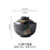 Bowls Japanese Small Ceramic Stew Pot Bird's Nest Dessert Bowl Steamed Egg Casserole Soup With Lid Kitchen Tableware