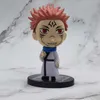 Figurines d'action Figure d'anime 6 pièces/ensemble 10 cm Jujutsu Kaisen Gojo Satoru Kugisaki figurine d'action modèle Antistress décor à la maison enfants Fidget jouets T230105