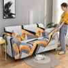 Chair Covers Patchwork Geometric Print Living Room Sofa Cover Slipcover Double Corner Protector 2/3/4 Seater