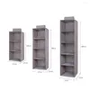 Storage Boxes Closet Organizer Foldable Hanging Wardrobe Shelves Bag Breathable Garment Box Large Capacity For Clothes Type 1