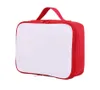 5pcs Ice Packs Sublimatie Move DIY Blank White Student Polyester draagbare dikke uitdrukking Horizontale Fund lunchtas