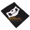 MZZ43 Festival Skull Masks Ski Skull Skeleton Bicycle Half Face Mask Ghost Scarf Multi Use Neck Ghost Half Face Mask