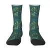 Chaussettes pour hommes Funny Flower Of Life Marble And Gold Hommes Femmes Warm 3D Imprimé Mandala Basketball Sports