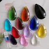 Chandelier Crystal Camal 10pcs 47mm Smooth Teardrop Prisms Pendant Lamp Hanging Ornament Wedding Party Jewelry Craft Parts DIY