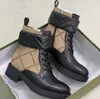 NIEUWE Designer Dameslaarzen Martin Boots Platform herfst en winter Classic Ladies Boots Beautiful Casual Shoes Leather US5-11 met Box No13