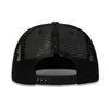 Snapbacks pangkb marka çatlak unsuru yeni stil siyah yaz ağ nefes alabilen snapback şapka yetişkin açık plajı kamyoncu kapağı kemik 0105