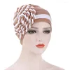 Etnisk kläder Braid Chemo Cap Islamic Milk Silk Prayer Hats Wrap Hijab Caps Women Muslim Hijabs Turban Bonnet