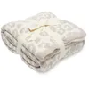 Couvertures Sherpa Couverture de jet floue moelleuse douce polaire flanelle peluche 127x162cm 130x180cm microfibre pour lit canapé drop livrer287a