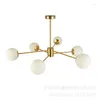 Hanger lampen Noordse LED kristal industriële verlichting kroonluchters plafond deco maison decoratieve items voor thuis