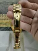 Avec Box Mens Watch des montres automatiques 18038 Gold Movement Taille 41mm 904L STRAPE D'ACIER INOXEUX en option Orologio nocticentre.