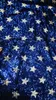 Tessuto per abbigliamento LASUI 3 Yards / 1 lotto Blue Mix Silver Star Paillettes Pizzo Ricamo francese di alta qualità Partito africano W0105