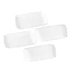 Plates Serving Melamine Plate Platters Salad Rectangular Platter Whitedishes Set Tray Dessert Dish Fruit Appetizer Trays Snack