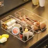 Storage Boxes Clear Makeup Layered Box Dressing Table Cosmetic Lipstick Finishing Grid Desktop Drawer Compartment