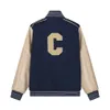 Vestes pour hommes Marque de mode Hommes Veste L Vintage Lâche Manches longues Vert Baseball Homme Hip Hop Automne Varsity