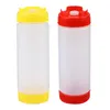 Storage Bottles Sauce Salad Dressing Squeezer Condiment Refillable For Picnic Outdoor Sauces Condiments Syrup