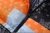 남성용 재킷 패치 워크 인쇄 캐슈 가역 가능한 남성 복어 파카 겨울 힙합 패션 대형 두꺼운 따뜻한 코트 패딩 재킷 남성 230104