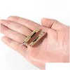 Biegły brelikowe Smyczowe mosiężne klęcznik kluczy zewnętrzny kieszonkowy łańcuch kluczowy mtifunkcyjny narzędzia breloczek mężczyzn Portable Wysokiej jakości Pierścień Kobiety DH9OK