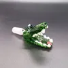 Snake Crocodile Glass Bowl Accessories for Water Bong Pipes Cute Animal Bowls Oil Dab Rig Shisha