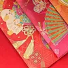 Emballage cadeau mignon dessin animé rouge papier enveloppes argent sac d'emballage année chinoise cadeaux chanceux fête Invitation carte de voeux