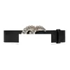 Rhinestone Designer Belt damskie męskie luksusowe skórzane pasy czarne platowane złoto srebrne ceinture swobodne talia Cintura moda kryształowe pasy literowe dla kobiet projektantki
