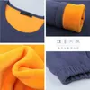 Men's Thermal Underwear Navy Blue Winter Camisa Termica Thick Warm For Man Long Sleeve Johns Set Leggins Hombre