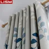 Curtain LISM 70 Shading Printed Blackout Curtains for Living Room Bedroom Leaves Print Decoration the Kitchen Drapes 230104