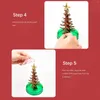 Christmas Decorations Creative Large Colorful Tree Watering Paper Gift 1ml Miniatures Ornaments Desktop Decoration P5