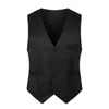 Men's Vests Anti-wrinkle Fashionable Casual Coat Simple Suit Pure Color For Going Out