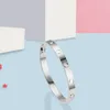 bracciale amore braccialetto d'oro bracciali firmati gioielli carti per donna uomo acciaio al titanio placcato oro 18 carati vite lusso mai sbiadito non allergico