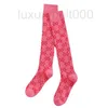 Chaussettes Bonneterie Designer Chaussette Luxe Hommes Femmes Automne et hiver Bas Mode Lettrage Modèles Jambe 63JA