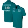 2022 Formula 1 Team Polo Shirt Thirts F1 T-Shirt Racing Fans Nature Jersey Sumped Summer Sports Thirt T-Shirt