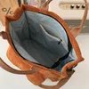 Evening Bags High Quality Corduroy Handbag Shoulder Bag Women Vintage Shopping Zipper Girls Student Bookbags Handbags Casual Tote Pocket