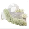 Decorative Flowers White Gypsophila Real Touch Baby Breathing Arrangement Wedding Simulation Flower Living Room Decoration Ball