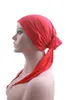 Abbigliamento etnico Wepbel Interno Musulmano Cotone Hijab Cap Copertura Completa Foulard Colore Solido Islamico Underscarf Cappello Cofano India