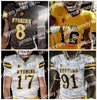 American College Football Wear Thr NCAA College Jerseys Wyoming Cowboys 25 Austin Conway 17 Josh Allen 22 Nico Evans 85 Tyree Mayfield 7 Trey Smith Custom Football