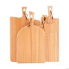 Tagliere Squre Cucina Chop Block Casa in legno Tagliere Torta Piatto di sushi Vassoi da portata Piatto di pane Vassoio di frutta Bistecca Dbc Drop Dho63