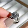 Retro Traditional Anxiety Relief Ring Adjustable Fidget Jewelry Women Gift Rotate Freely Anti Stress Anxiety Ring