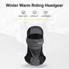 Motorcycle Helmets Fleece Full Face Neck Scarf Head Winter Warm Elastic Bike Cycling Adjustable Camping Bicycle Headgear Breathable One Size