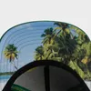 Snapbacks PANGKB Brand BLAZIN' ISLAND CAP Fashion holiday walk hip hop snapback hat for men women adult outdoor casual sun baseball cap 0105