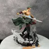 Eylem Oyuncak Figürleri Bir Parça Roronoa Zoro Çift Şekli Savaş Bir Bıçak Akış Anime Figürü Heykeli PVC Dekorasyon Model Bebek Oyuncaklar Hediyeler T230105