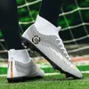 Dress Shoes Football Boots Men Sport Soccer Outdoor Originele FGTF Cleats Kid Superfly Futsal Sneaker 230105