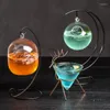 Wine Glasses Iron Cocktail Glass Personality Western Restaurant Creative Hanging Bottle Cold Drink Cup