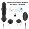 Sexspielzeug, Massagegerät, Analvibrator für Männer, 10 Frequenzen, G-Punkt-Stimulator, vibrierender Ring, kabellose Fernbedienung, Heizung, Prostata