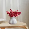 Decoratieve bloemen kunstmatig fortuinboom fruit keramische vaas bloemen arrangementen bureau Chinese jaar ornamenten voor kantoor woonkamer