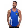 Jerseys 2023 Tanque casual masculino Verão de alta qualidade Fitness Muscle Muscle Singlet Man's Roupas sem mangas