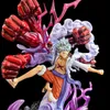 Action Toy Figure One Piece Anime Figure Gear 5 Luffy Sun God Nika Action Figure PVC Statua Modello Ornamento Bambola da collezione Giocattoli Regali T230105