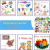 عناصر التجميل 52 PCS/Lot Party Favors للأطفال 4-8 ألعاب هدية عيد ميلاد كرنفال جوائز بيناتا.