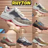 Rhyton Obuwie na co dzień Love Parade Rhyton odblaskowe Chunky Leather print Sneaker czerwony khaki beżowy granatowy biały różowy płótno usta mysz Truskawka Mężczyźni Kobiety Trampki